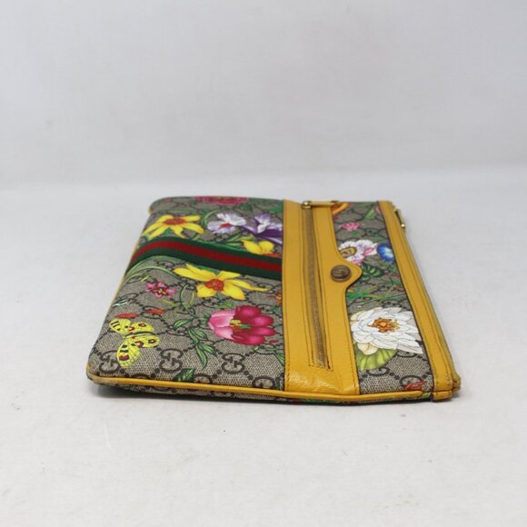 Gucci #8AFDUQ Ophidia Flora Pouch - Picture 5 of 8